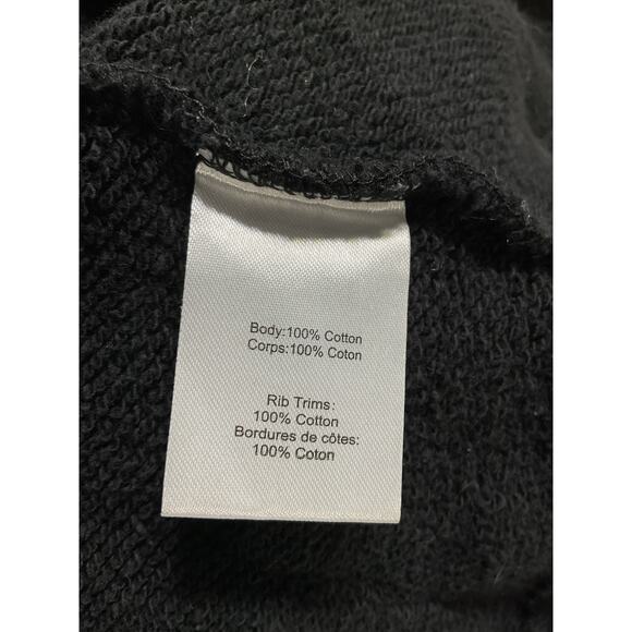 Marissa Webb 'So Uptight' Tan Fine French Terry Plunge Henley Sweatshirt Size XS - Picture 5 of 5